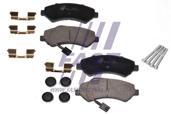 Brake Pad Set, disc brake (FT29158)