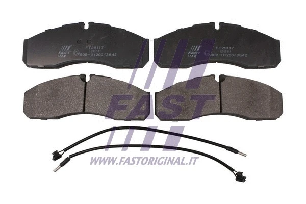 Brake Pad Set, disc brake (FT29117)