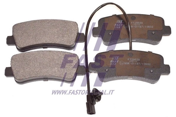 Brake Pad Set, disc brake (FT29538)