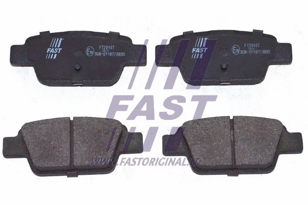 Brake Pad Set, disc brake (FT29147)