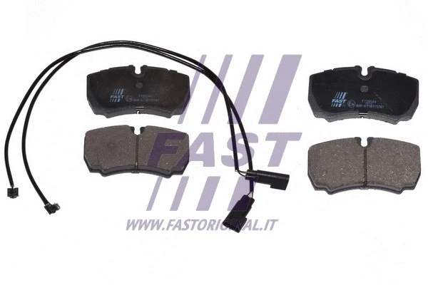 Brake Pad Set, disc brake (FT29544)