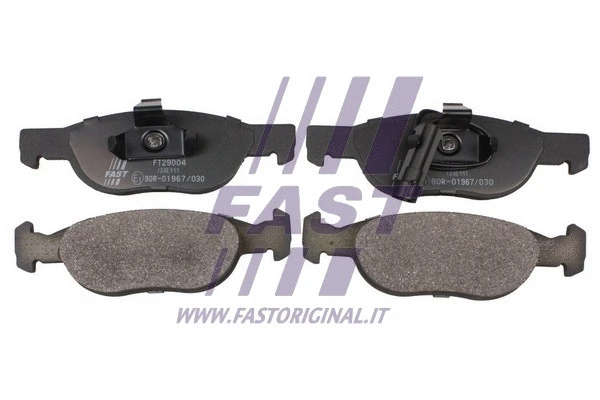 Brake Pad Set, disc brake (FT29004)