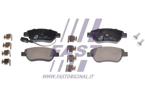 Brake Pad Set, disc brake (FT29124)