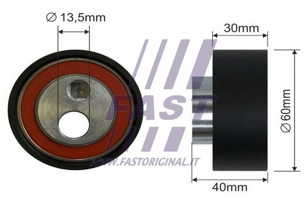Tensioner Pulley, timing belt (FT44077)