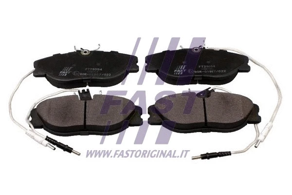 Brake Pad Set, disc brake (FT29054)