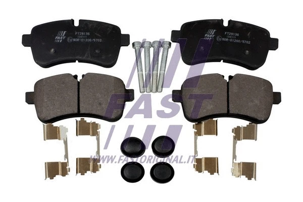 Brake Pad Set, disc brake (FT29136)