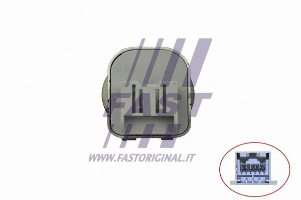 Switch, exterior rearview mirror adjustment