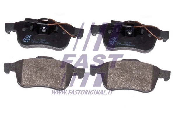 Brake Pad Set, disc brake (FT29166)