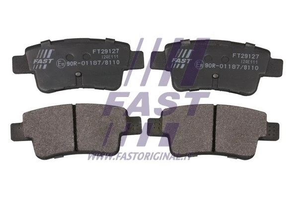 Brake Pad Set, disc brake (FT29127)