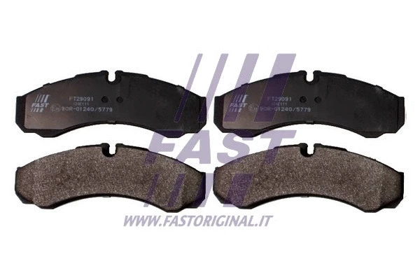 Brake Pad Set, disc brake (FT29091)