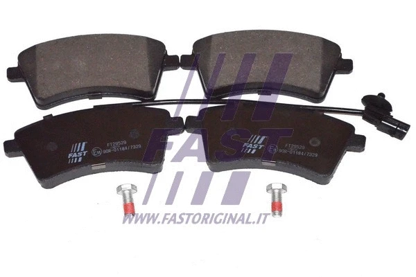 Brake Pad Set, disc brake (FT29529)