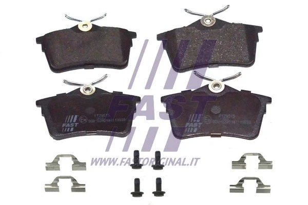 Brake Pad Set, disc brake (FT29515)