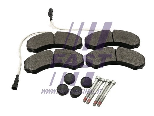 Brake Pad Set, disc brake (FT29573)