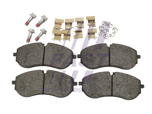 Brake Pad Set, disc brake (FT29181)