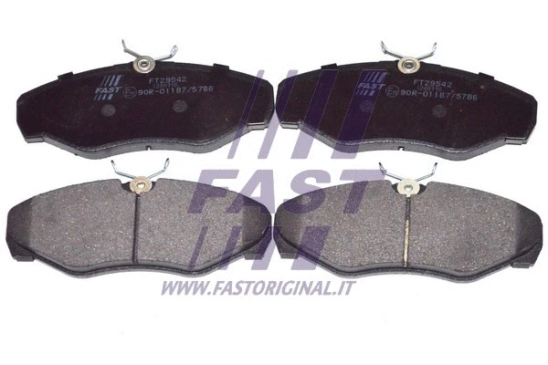 Brake Pad Set, disc brake (FT29542)