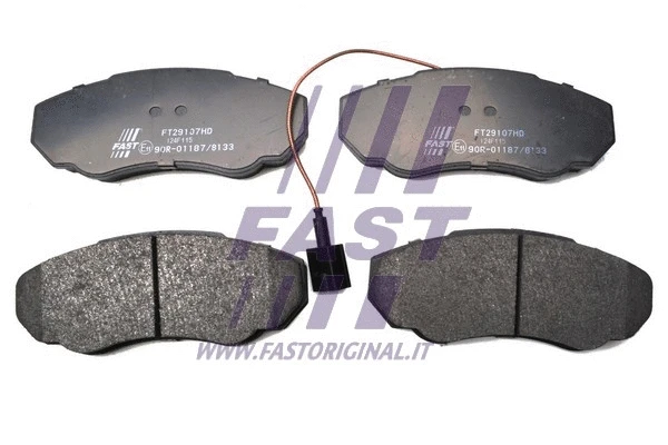Brake Pad Set, disc brake (FT29107HD)