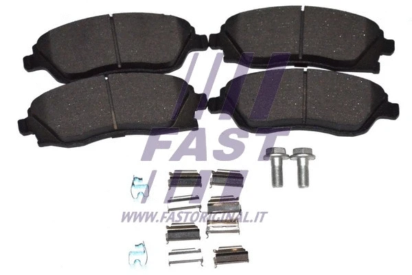 Brake Pad Set, disc brake (FT29525)