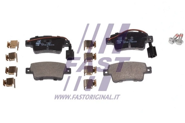 Brake Pad Set, disc brake (FT29081)