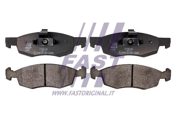 Brake Pad Set, disc brake (FT29102)