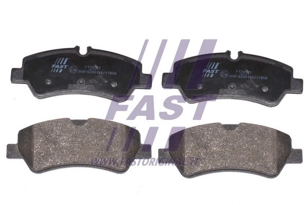 Brake Pad Set, disc brake (FT29545)