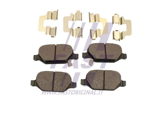 Brake Pad Set, disc brake (FT29176)