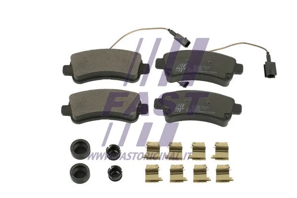 Brake Pad Set, disc brake (FT29551)