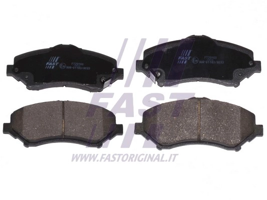 Brake Pad Set, disc brake (FT29160)