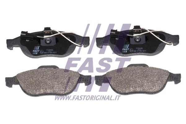 Brake Pad Set, disc brake (FT29165)