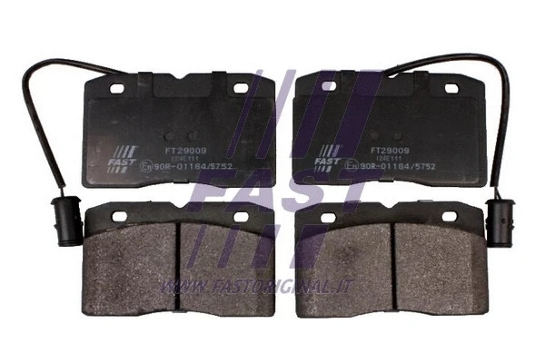 Brake Pad Set, disc brake (FT29009)