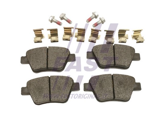 Brake Pad Set, disc brake (FT29172)