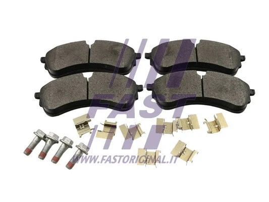 Brake Pad Set, disc brake (FT29576)