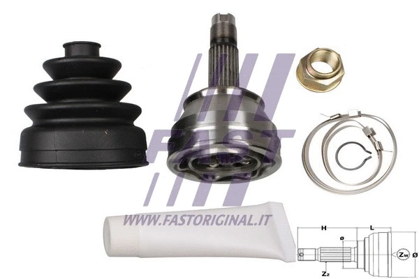 Joint Kit, drive shaft (FT25032K)