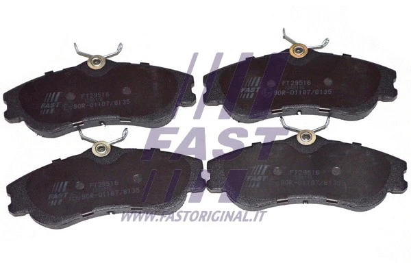 Brake Pad Set, disc brake (FT29516)