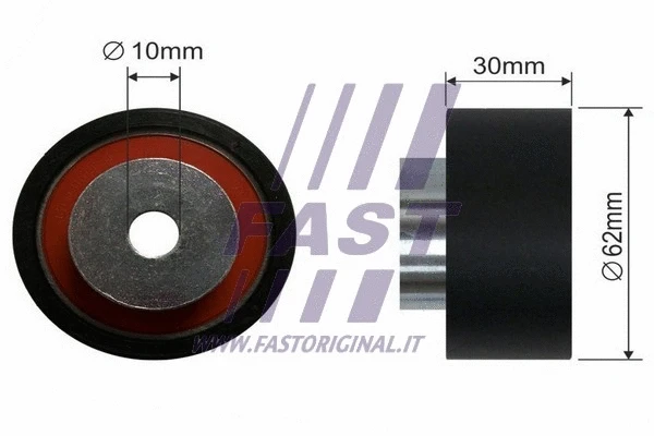 Deflection/Guide Pulley, timing belt (FT44089)