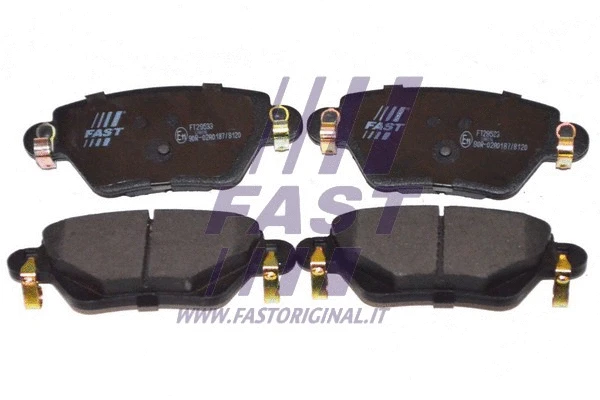 Brake Pad Set, disc brake (FT29533)