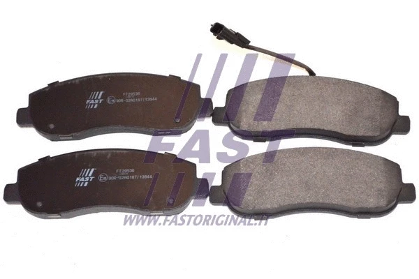 Brake Pad Set, disc brake (FT29536)