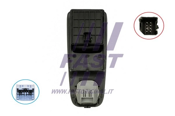 Switch, window regulator