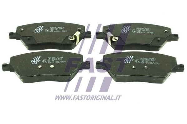 Brake Pad Set, disc brake (FT29169)