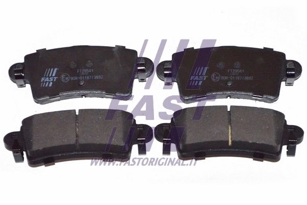 Brake Pad Set, disc brake (FT29541)