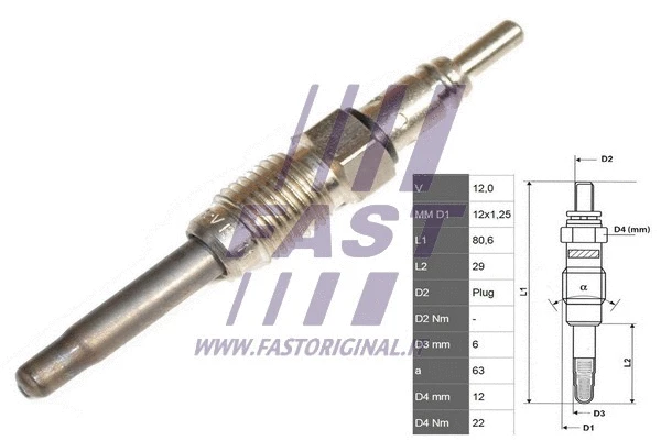 Glow Plug (FT82725)