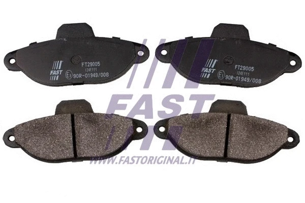 Brake Pad Set, disc brake (FT29005)