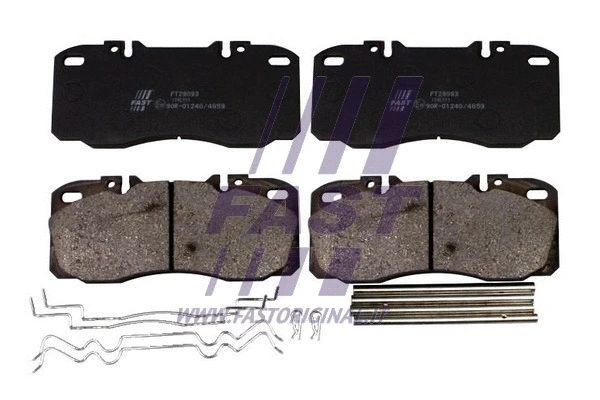 Brake Pad Set, disc brake (FT29093)