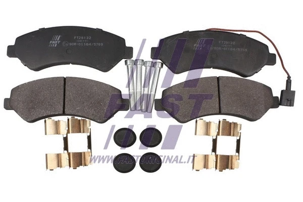 Brake Pad Set, disc brake (FT29132)