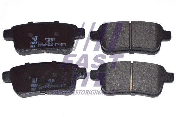 Brake Pad Set, disc brake (FT29528)