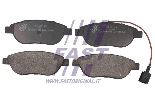 Brake Pad Set, disc brake (FT29113)
