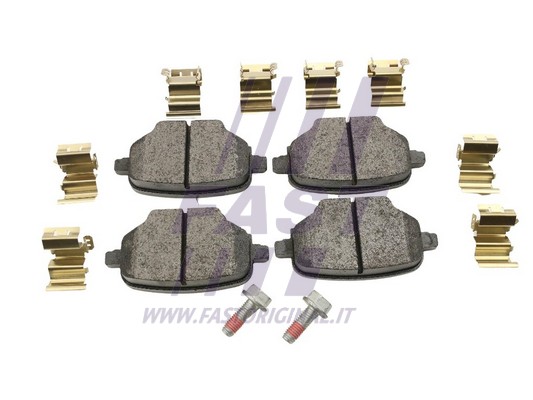 Brake Pad Set, disc brake (FT29024)