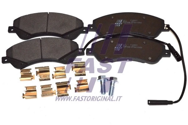 Brake Pad Set, disc brake (FT29521)