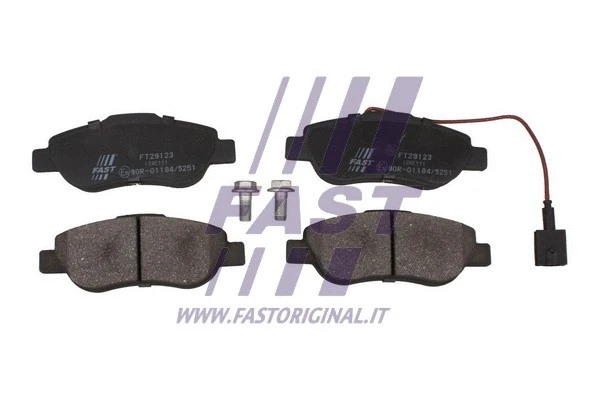 Brake Pad Set, disc brake (FT29123)