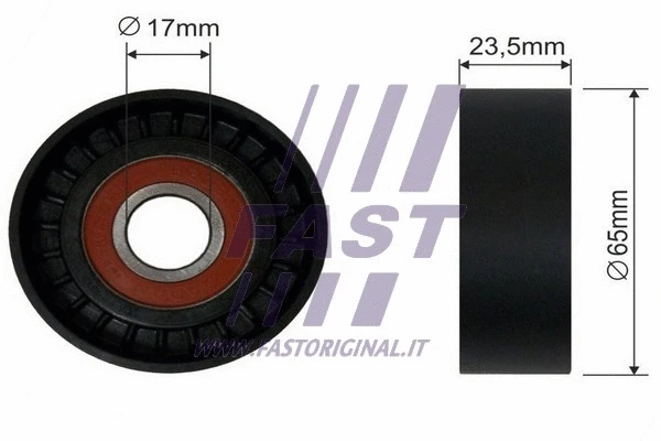 Tensioner Pulley, V-ribbed belt (FT44521)