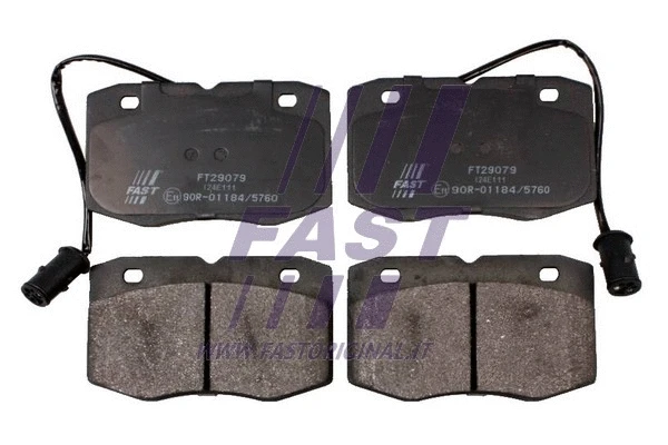 Brake Pad Set, disc brake (FT29079)